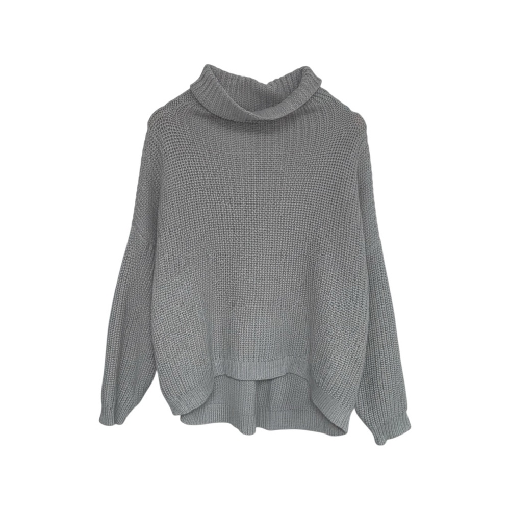 Torrid Cowl‎ Neck Sweater Size 1X-2X Grey Cape Style